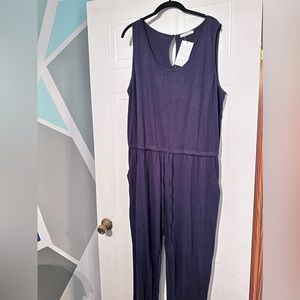 NWT Jumpsuit Navy blue XXL
